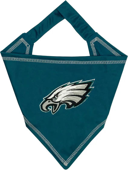 Philadelphia Eagles Tie Around Bandana Midnight Green