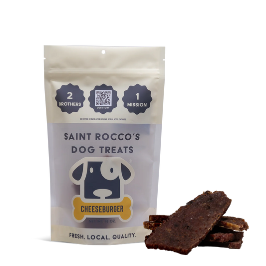 Saint Rocco's Dog Treats: Cheeseburger