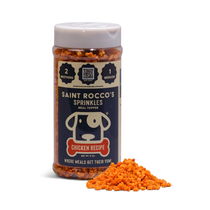 Saint Rocco's Sprinkles Meal Topper: Chicken Recipe