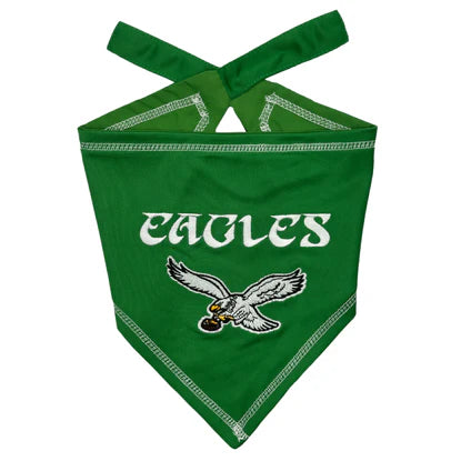 Philadelphia Eagles Tie Around Bandana Kelly Green