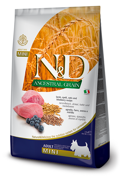 Farmina Ancestral Grains Lamb Blueberry Dog Food