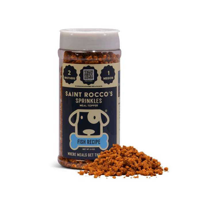 Saint Rocco's Sprinkles Meal Topper: Fish Recipe