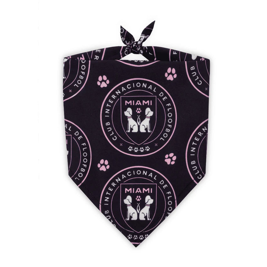 Floofball World Cup Miami Bandana Black