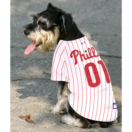 Philadelphia Phillies Pinstripe Pet Jersey